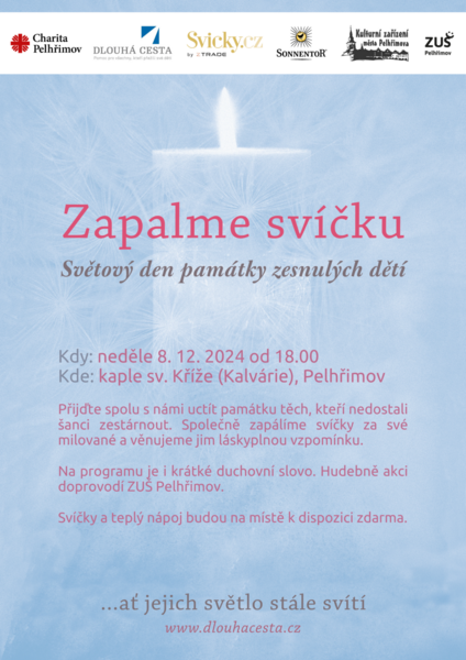 Zapalme svíčku plakát A2
