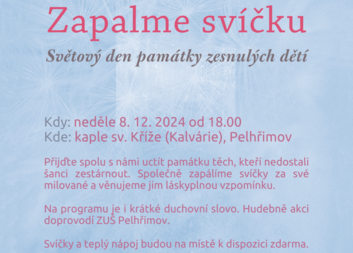 Zapalme svíčku 2025
