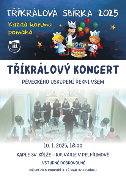 Tříkrálový koncert Řekni všem