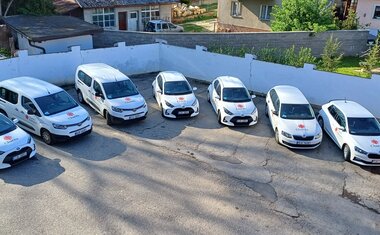 Žehnání charitních automobilů