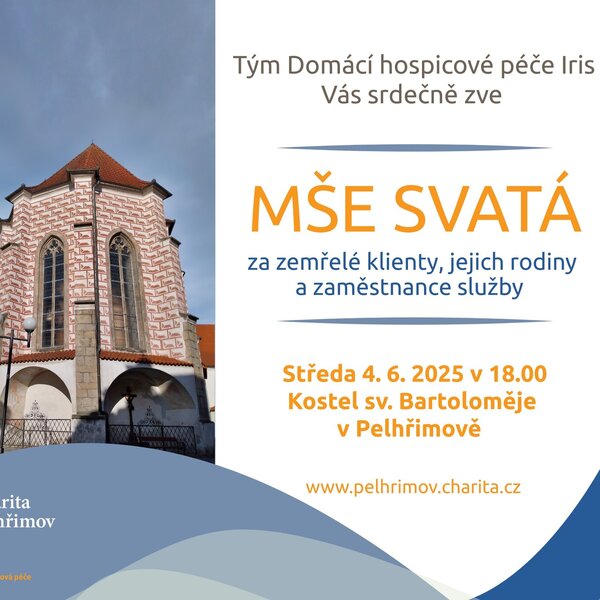 mše svatá_Charita Pelhřimov