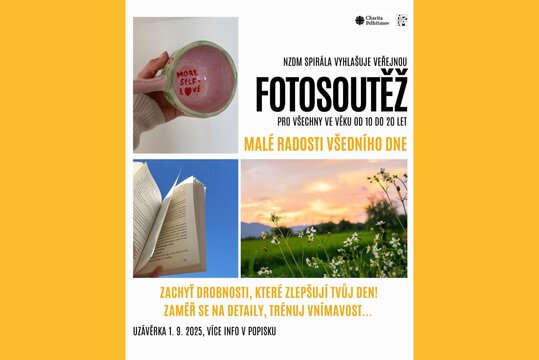 Fotosoutěž pro všechny ve věku od 10 do 20 let – NZDM Spirála