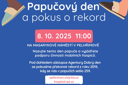 Papučový den 2025