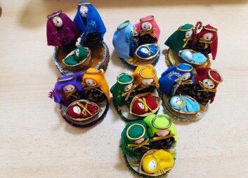 Kodus ožil vánočním tvořením a koledami 