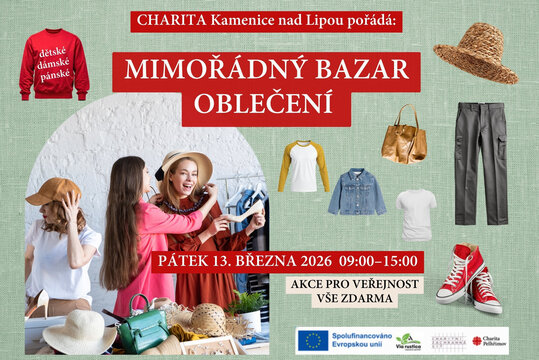 Mimořádný bazar v Kamenici