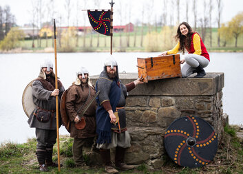 Stráž hostila Vikingy. Charitě vydělali přes 40 tisíc korun