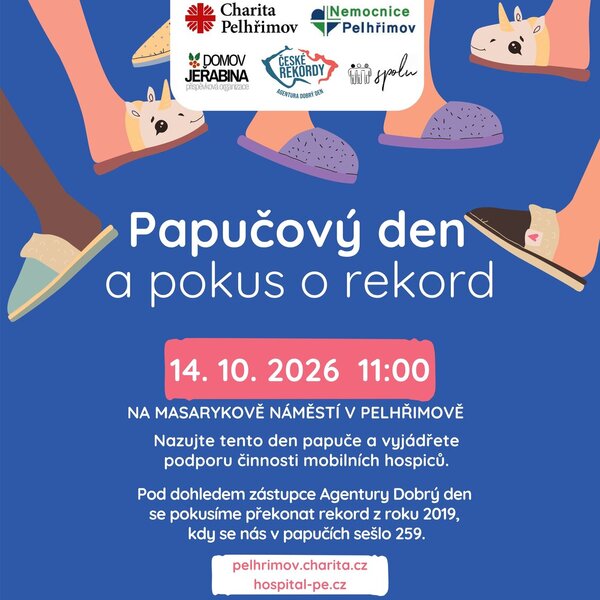 Plakát na Papučový den 2026